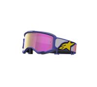 Alpinestars Masque Vision 5 Drag Red Purple Mirror Pink, Taille: One Size