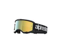 Alpinestars Vision 5 Hone Off-road Goggles Noir Mirror Gold