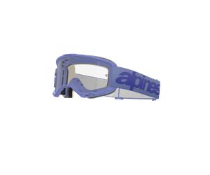 Alpinestars Masque Vision 5 Wordmark Purple Clear, Taille: One Size
