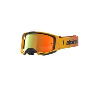 Alpinestars Masque Vision 8 Ambre Miroir Fire Red Black Mirror Red, Taille: One Size