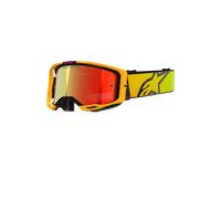 Alpinestars Masque Vision 8 Corp Yellow Pink Mirror Red, Taille: One Size