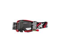 Alpinestars Masque Vision 8 Luar Système Roll-Off Red Black Clear Roll Off, Taille: One Size