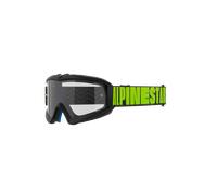 Alpinestars Masque Vision Hollow Junior Charcoal Fluo Yellow Clear, Taille: One Size