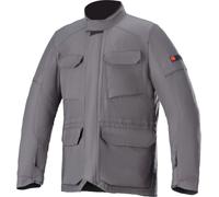 Alpinestars Maverick Veste textile de moto imperméable à l’eau, gris, taille XL