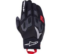 Alpinestars Maxdura Drystar Gants de moto imperméables, noir/gris foncé, Taille M