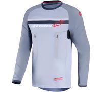 Alpinestars Maillot motocross Maxdura Dual manches longues Gris/Gris foncé 3XL