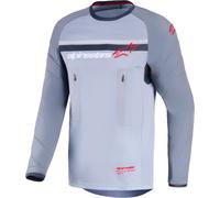 Alpinestars Maillot motocross Maxdura Dual manches longues Gris/Gris foncé XL Homme