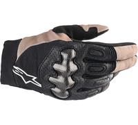 Alpinestars Megawatt Gants de motocross, Noir/marron clair, Taille S