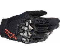 Alpinestars Megawatt Gants de motocross, noir-rouge, taille S pour homme