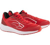 Alpinestars Meta Road Chaussures de moto, blanc-rouge, taille 42 pour homme