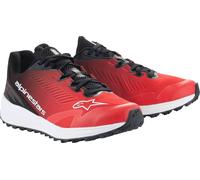 Alpinestars Meta Road V2 Chaussures, noir-blanc-rouge, taille 37 38 pour homme
