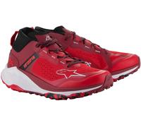 Alpinestars Meta XR V2, chaussures 14 US Rouge Clair/Rouge Foncé/Blanc Rouge Clair/Rouge Foncé/Blanc