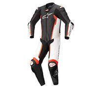 Alpinestars Missile V2, costume en cuir 1pcs. 54 Noir/Blanc/Rouge Néon Noir/Blanc/Rouge Néon