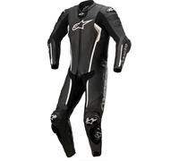 Alpinestars Missile V2, costume en cuir 1pcs. 48 Noir/Blanc Noir/Blanc