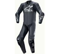 Alpinestars Missile V2 Ward, combinaison en cuir 1pcs. 48 Noir/Gris Noir/Gris