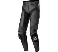 Alpinestars Missile V3 Pantalon en cuir de moto (Black,58)