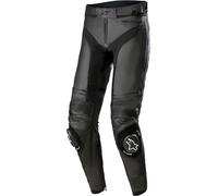 Alpinestars Missile V3 Pantalon en cuir de moto, noir, taille 58 pour homme