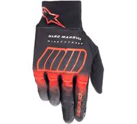 Alpinestars Aragon Gants de moto, noir-blanc-rouge, taille 3XL pour homme