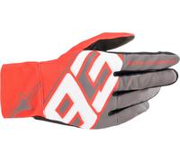 Alpinestars MM93 Aragon Gants de moto gris foncé/rouge/blanc, gris-rouge, taille 3XL pour homme