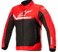 Alpinestars MM93 Austin, veste textile imperméable pour enfants 120 Rouge/Noir/Blanc Rouge/Noir/Blanc