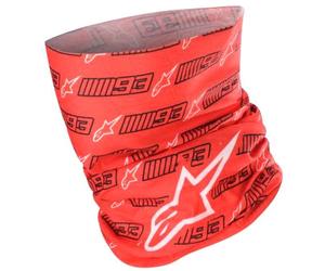 Alpinestars MM93, couvre-chef multifonctionnel Taille unique Rouge/Noir/Blanc Rouge/Noir/Blanc