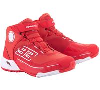 Alpinestars MM93 CR-X, chaussures Drystar 9.5 US Rouge/Blanc Rouge/Blanc