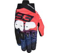 Alpinestars MM93 SP X 1, gants XXL Noir/Rouge Néon/Bleu Foncé/Blanc Noir/Rouge Néon/Bleu Foncé/Blanc