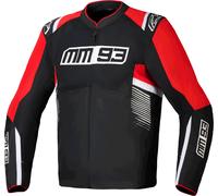 Alpinestars MM93 T-SPS Air V2 Blouson textile de moto, noir-rouge, taille 3XL pour homme