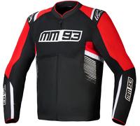 Alpinestars MM93 T-Sps Air V2, veste en textile M Noir/Rouge/Blanc Noir/Rouge/Blanc