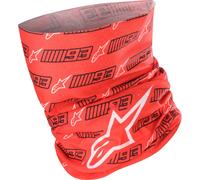 Alpinestars MM93 Tube De Cou Écharpe (Rouge/Noir/Blanc)