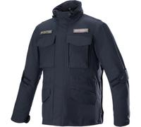 Alpinestars MO.ST.EQ Field Veste textile de moto imperméable, noir, Taille L