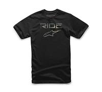 Alpinestars moderne T-Shirt Homme Noir (Ride 2.0 Camo Black), XL