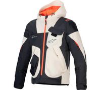Alpinestars Mogress Air, veste en textile M Noir/Beige/Orange Néon Noir/Beige/Orange Néon
