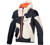 Alpinestars Mogress Air, veste en textile L Noir/Beige/Orange Néon Noir/Beige/Orange Néon