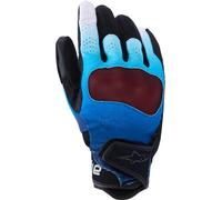 Alpinestars Mogress Airflow Gants de moto, bleu/noir, Taille XL