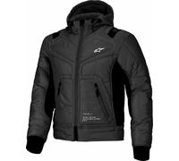 Alpinestars Mohobbs Veste textile de moto imperméable, noir, taille L pour homme