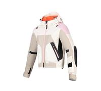 Alpinestars Molly Air Veste textile de moto pour femmes, beige/rosa, M