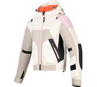 Alpinestars Molly Air Veste textile de moto pour femmes, beige/rose, Taille S