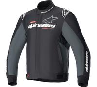 Alpinestars Monza Sport Veste textile de moto, noir-gris, taille 4XL pour homme