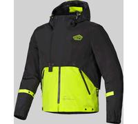 Alpinestars Mootant WP Veste textile de moto imperméable, noir-jaune, taille 4XL pour homme