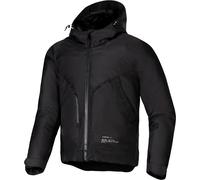 Alpinestars Morush Blouson de moto imperméable, noir, taille M pour homme