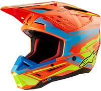 Alpinestars Motocross Helmet Sm5 Act2 Or/C/ Taille : L