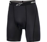 Alpinestars MX Padded, caleçon S Noir Noir