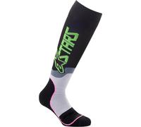 Alpinestars MX Plus-2 Chaussettes Motocross, noir/rose, Taille S