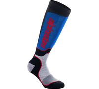 Alpinestars Chaussettes MX Plus noir/blanc/bleu royal Taille EU 38-40 1/2 Homme