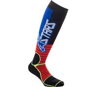 Alpinestars MX Pro Chaussettes Motocross, noir-rouge-jaune, taille S pour homme