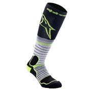 Alpinestars MX PRO SOCKS, BLACK GRAY YELLOW FLUO, S