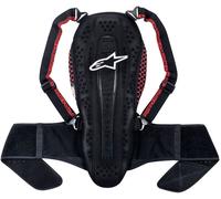 Alpinestars Nucleon KR-2 Protecteur dorsal, noir-rouge, taille XS