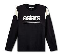 Alpinestars, Old School Ls Tee, T-Shirt À Manches Longues, Le Noir, XXL, Homme