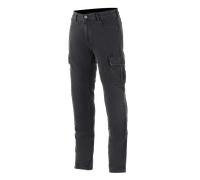 Alpinestars Pantalon Cargo De Moto Barton Rinse Plus Black, Taille: 28